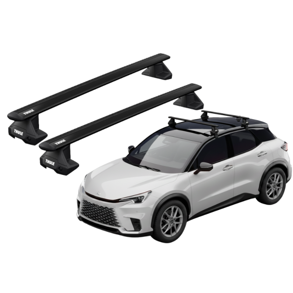 Barras Thule LEXUS LBX Series 24- TN / WingBar EVO Black