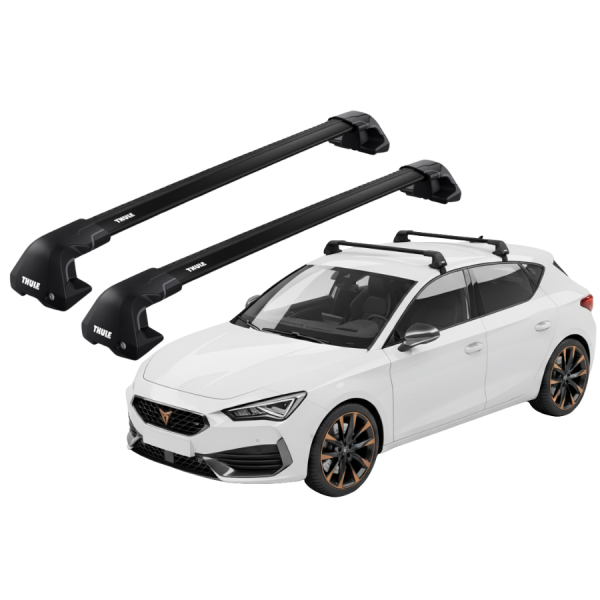 Barras Thule CUPRA Leon 20-24 TN / EDGE Flush Black