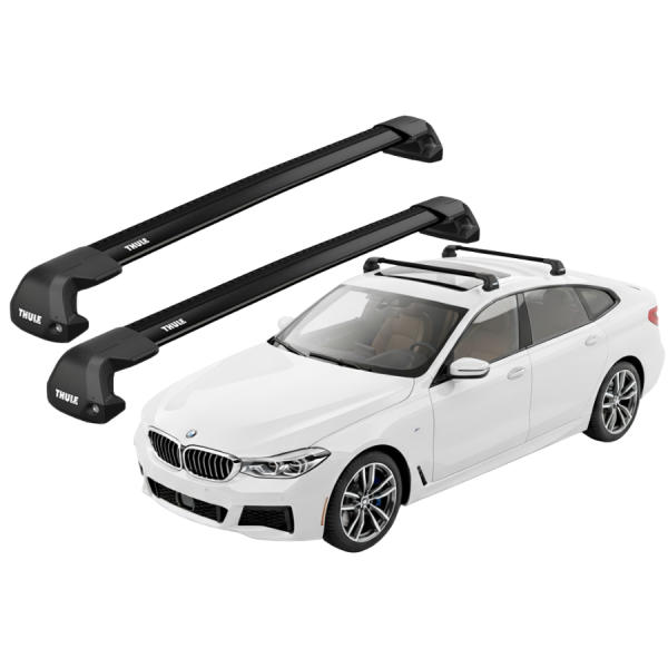 Barras Thule BMW 6 series Gran Turismo 18-24 PF / EDGE Flush Black