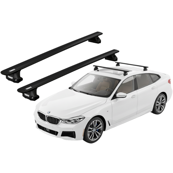 Barras Thule BMW 6 series Gran Turismo 18-24 PF / WingBar EVO Black