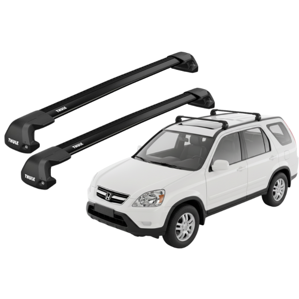 Barras Thule HONDA CR-V 02-06 PF / EDGE Flush BLACK