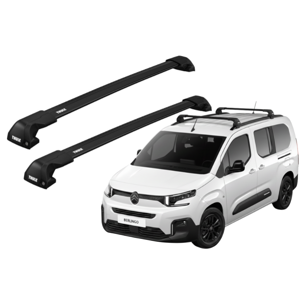 Barras Thule CITROEN Berlingo Multispace 19- RA / EDGE Flush BLACK