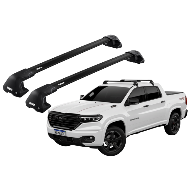 Barras Thule RAM Rampage 24- TN / EDGE Flush BLACK