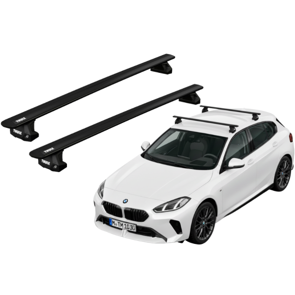 Barras Thule BMW 1 series 25- PF / WingBar EVO Black