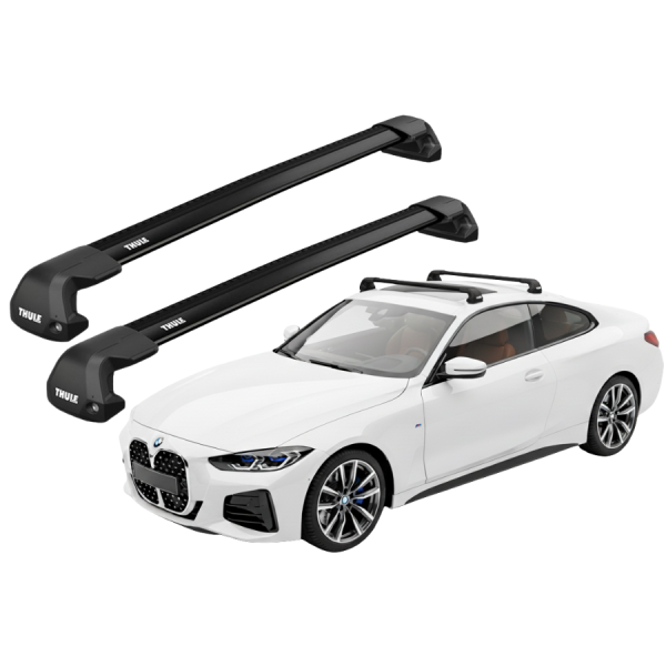 Barras Thule BMW 4 series 21-24 PF / EDGE Flush Black