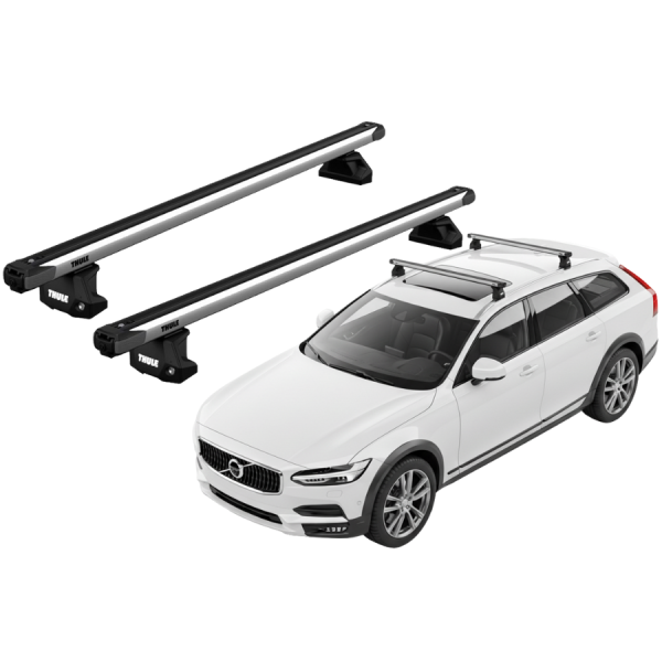 Barras Thule VOLVO V90 Cross Country 17-22 RA / SlideBar EVO