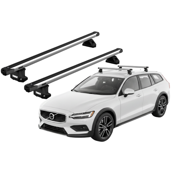 Barras Thule VOLVO V60 Cross Country 19-24 RA / SlideBar EVO
