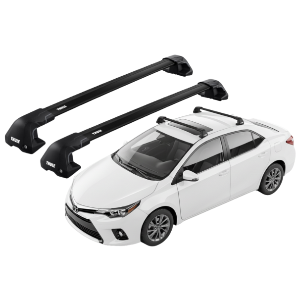 Barras Thule TOYOTA Corolla 13-18 TN / EDGE Flush Black