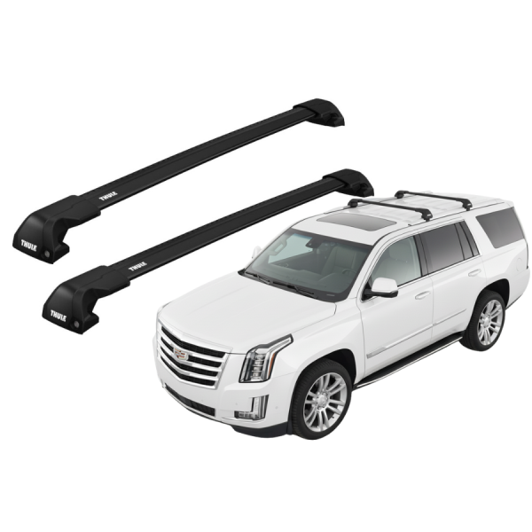 Barras Thule CADILLAC Escalade 15-20 RA / EDGE Flush BLACK