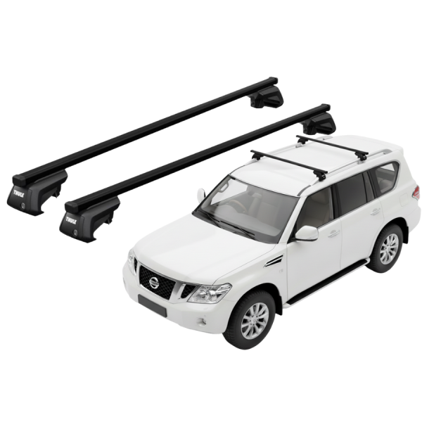 Barras Thule NISSAN Patrol GR 05-13 RE / SquareBar EVO