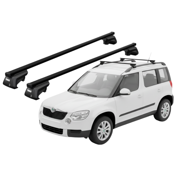 Barras Thule SKODA Yeti 09-14 RE / SquareBar EVO