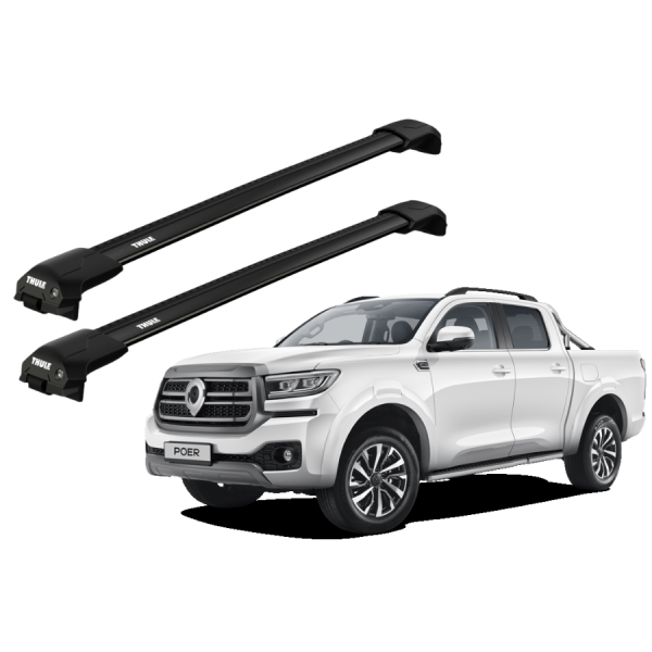 Barras Thule GWM Poer 21- RE / EDGE Flush Black