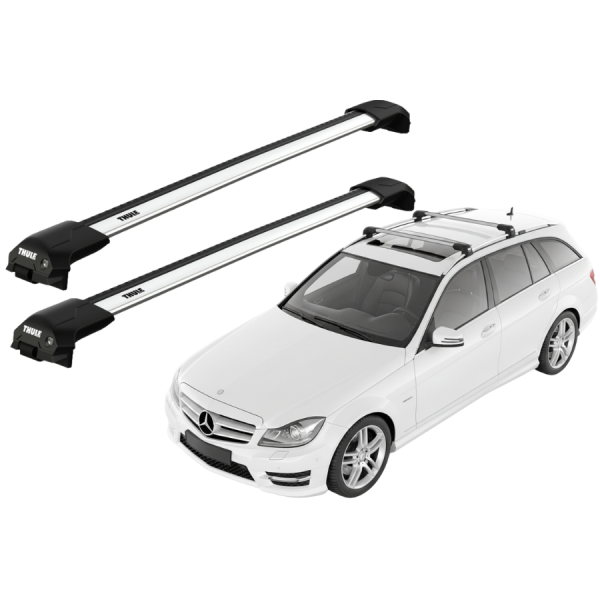 Barras Thule MERCEDES BENZ C-Class 07-14 RE / EDGE Flush