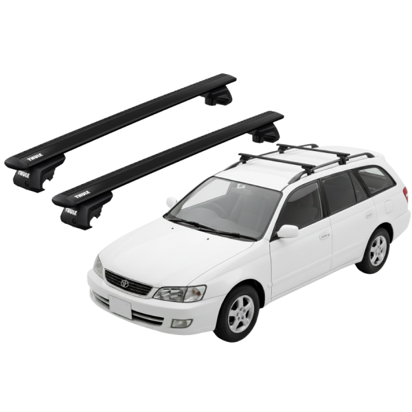 Barras Thule TOYOTA Caldina 96-01 RE / WingBar EVO Black