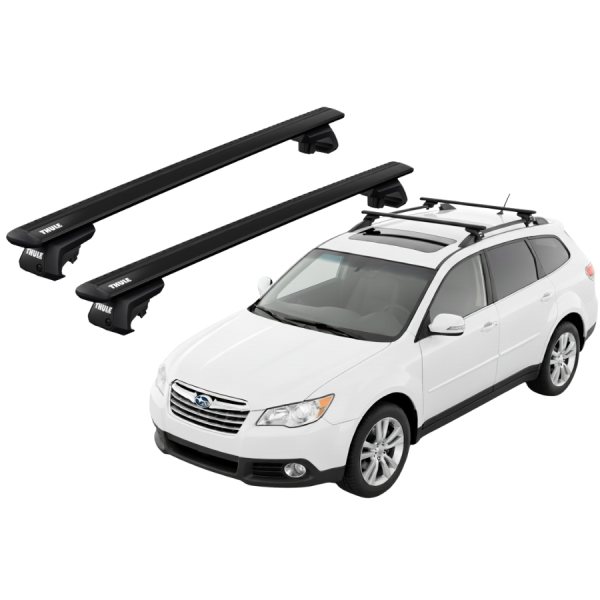 Barras Thule SUBARU Tribeca 08-13 RE / WingBar EVO Black