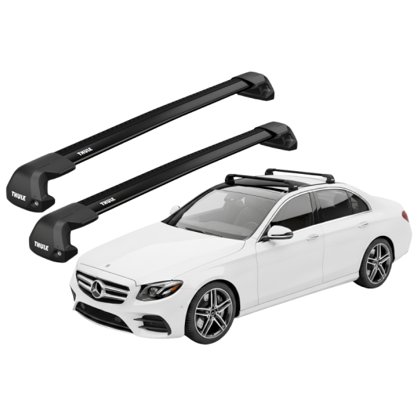 Barras Thule MERCEDES BENZ E-Class 16-23 PF / EDGE Flush BLACK