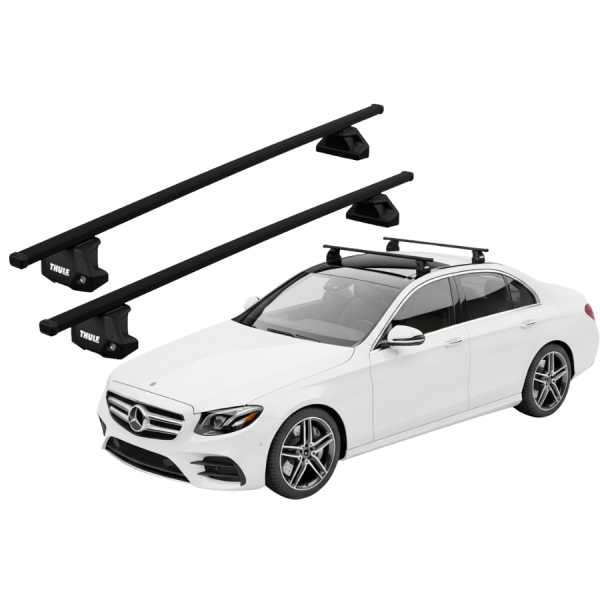 Barras Thule MERCEDES BENZ E-Class 16-23 PF / SquareBar EVO