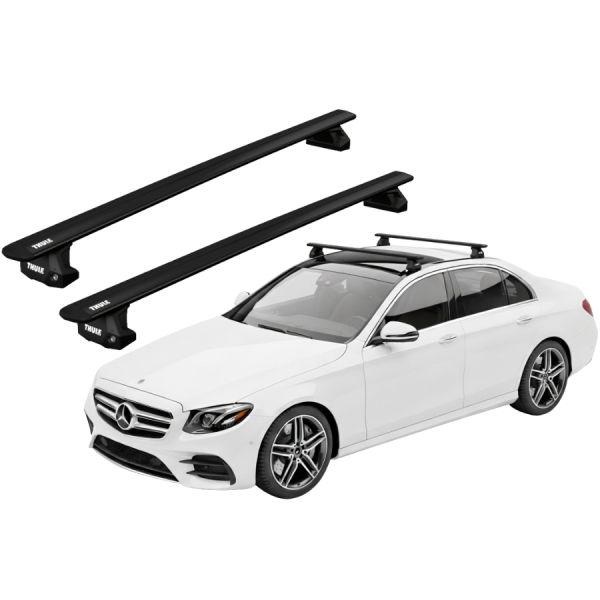 Barras Thule MERCEDES BENZ E-Class 16-23 PF / WingBar EVO Black