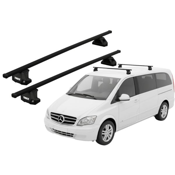 Barras Thule MERCEDES BENZ Viano 04-14 PF / Square EVO