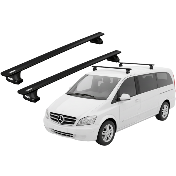 Barras Thule MERCEDES BENZ Viano 04-14 PF / Wing EVO BK