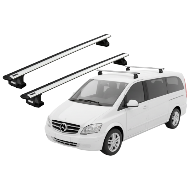 Barras Thule MERCEDES BENZ Viano 04-14 PF / WingBar EVO