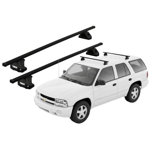 Barras Thule CHEVROLET TrailBlazer 02-09 PF / Squar EVO