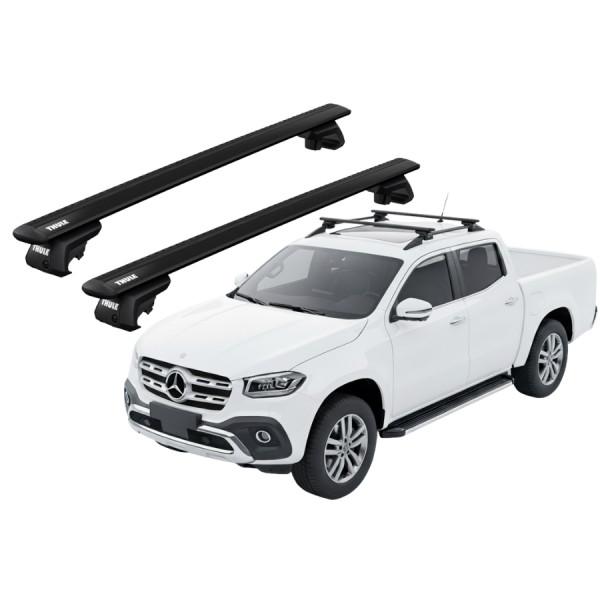 Barras Thule MERCEDES BENZ X-Class 18-20 RE / Wing EVO Black
