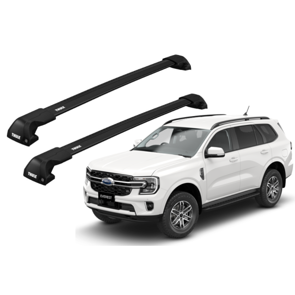 Barras Thule FORD Everest 22- RA / EDGE Flush Black