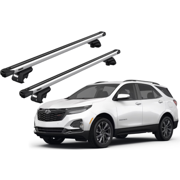 Barras Thule CHEVROLET Equinox 17-23 RE / SlideBar EVO