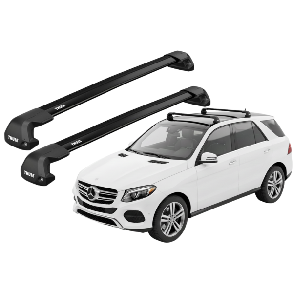 Barras Thule MERCEDES BENZ GLE 15-19 PF / EDGE Flush Black