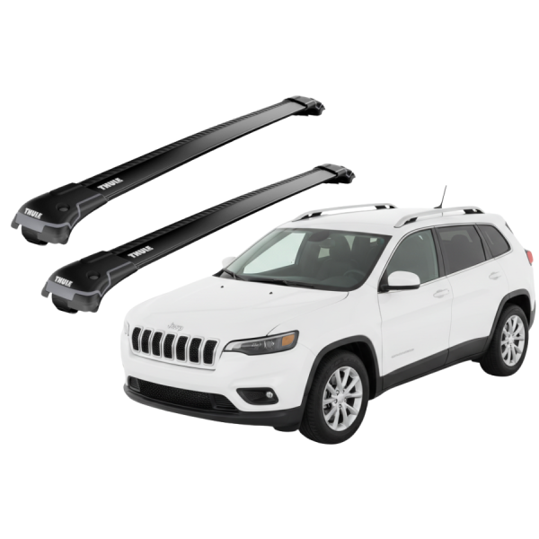 Barras Thule JEEP Cherokee 14-20 RE / WingBar EDGE Black