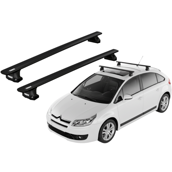 Barras Thule CITROEN C4 05-10 PF / WingBar EVO BLACK