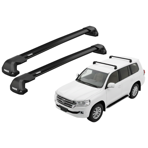 Barras Thule TOYOTA Land Cruiser 200 08-21 PF / EDGE Flush Black