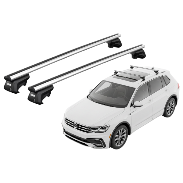 Barras Thule VOLKSWAGEN Tiguan Allspace 18-24 RE / SmartRack XT AluminiumBar