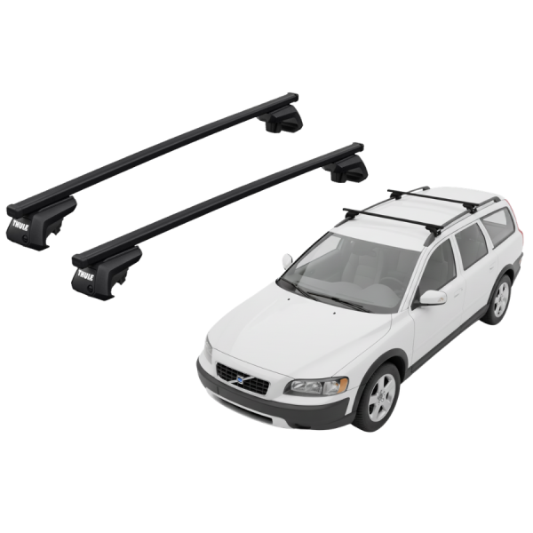 Barras Thule VOLVO XC70 03-06 RE / SmartRack XT SquareBar