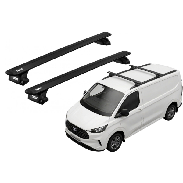 Barras Thule FORD Transit Custom 24- RA / WingBar EVO Black