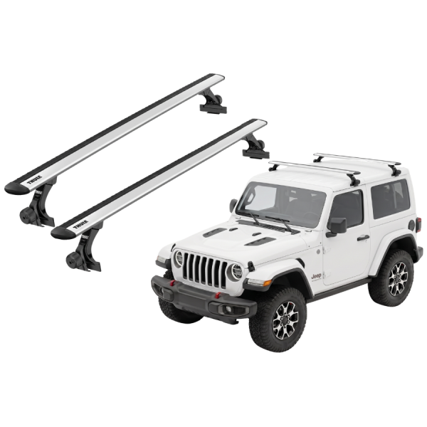 Barras Thule JEEP Wrangler 86- LL / Wingbar Evo