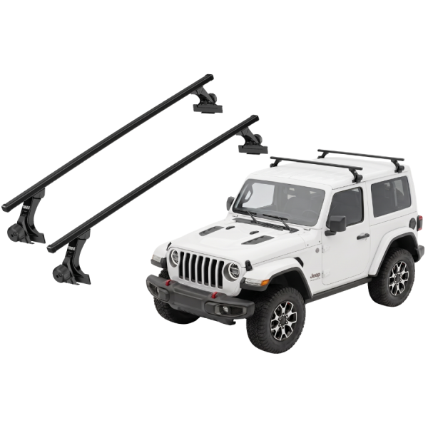 Barras Thule JEEP Wrangler 86- LL / Squarebar Evo