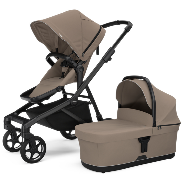 Coche Thule Sleek 2 Bundle Taupe Velado