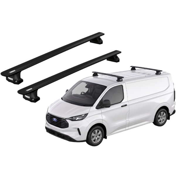 Barras Thule FORD Transit Custom 24- PF / WingBar EVO BLACK