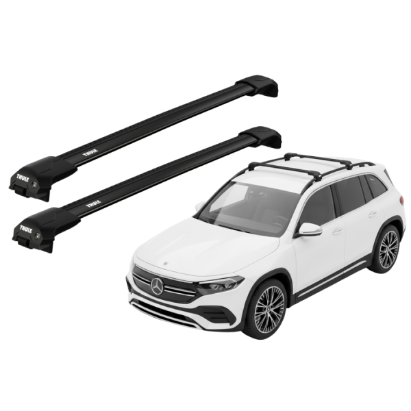 Barras Thule MERCEDES BENZ EQB 22- RE / EDGE Flush Black