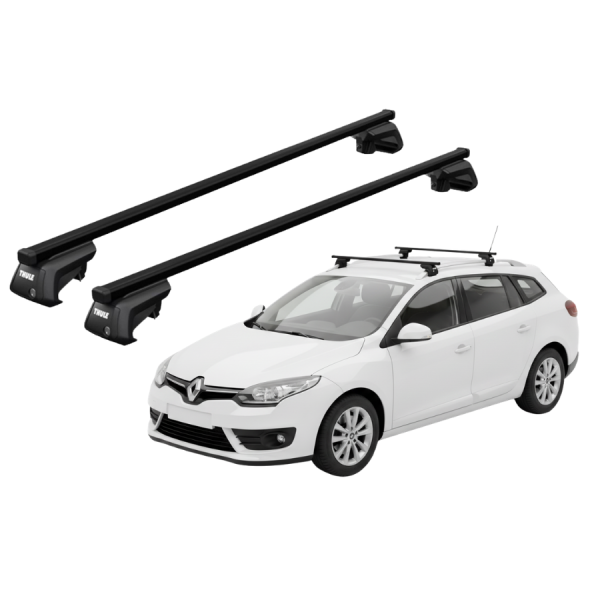Barras Thule RENAULT Megane 09-16 RE / SquareBar EVO