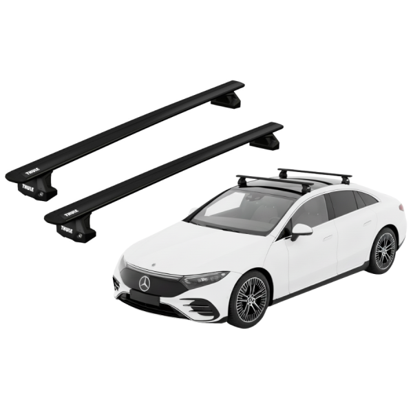 Barras Thule MERCEDES BENZ EQE 22-24 PF / WingBar EVO BLACK