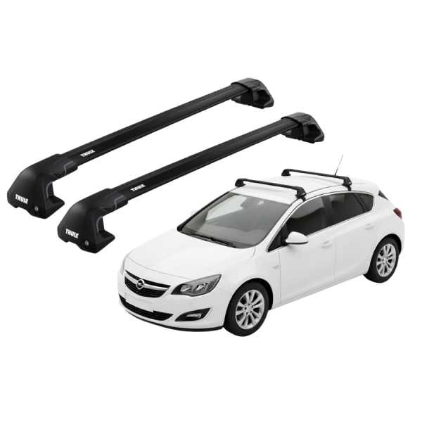 Barras Thule OPEL Astra 10-15 TN / EDGE Flush Black