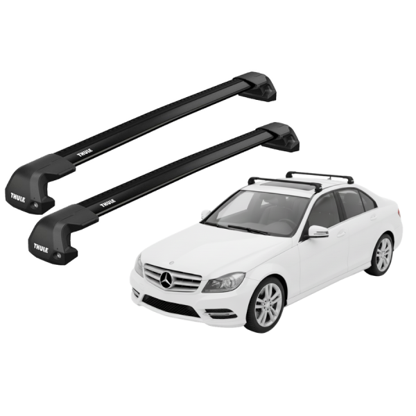 Barras Thule MERCEDES BENZ C-Class 7-14 PF / EDGE Flu BK