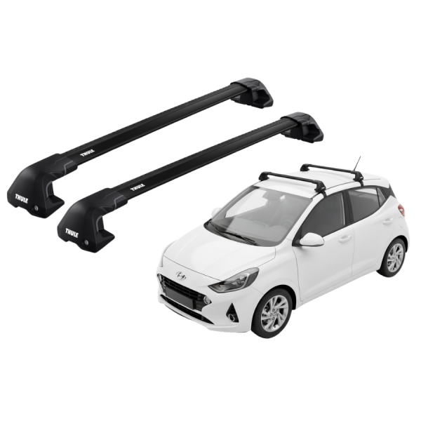 Barras Thule HYUNDAI i10 19-23 TN / EDGE Flush BLACK