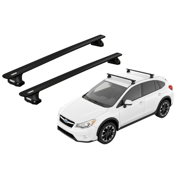 Barras Thule SUBARU XV 12-17 PF / Wing EVO BK