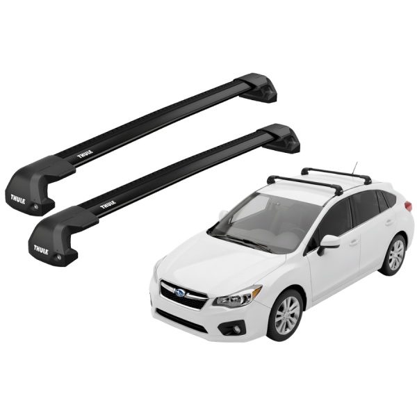 Barras Thule SUBARU Impreza 12-16 PF / EDGE Flush Black