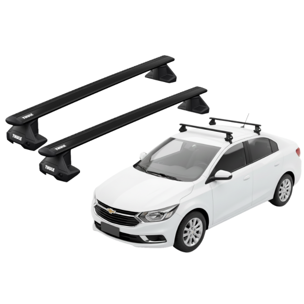 Barras Thule CHEVROLET Prisma 19-21 TN / WingBar EVO Black