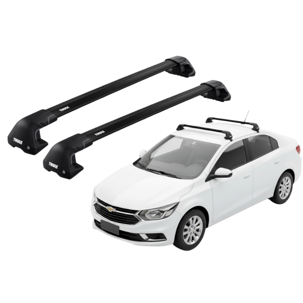 Barras Thule CHEVROLET Prisma 19-21 TN / EDGE Flush Black